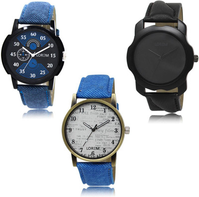 LOREM Analog Watch  - For Men