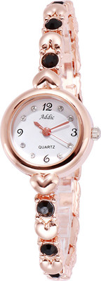 

Addic Fashion Statement Diva's Rosegold Black (1098) Watch - For Women