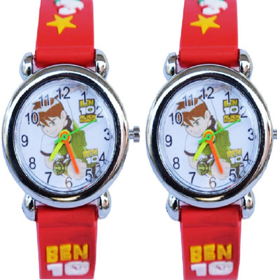 

Arihant Retails Ben10 Kids Watch AR-18 (Also best for Birthday gift and return gift for kids) Pack of 2, Watch - For Boys & Girls