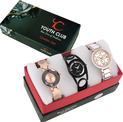

Youth Club COMBO-HPR7G47BK Watch - For Women