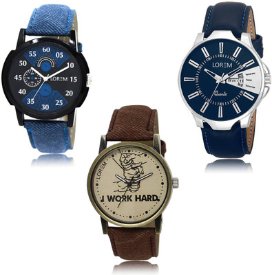LOREM Smart Analog Watch  - For Men