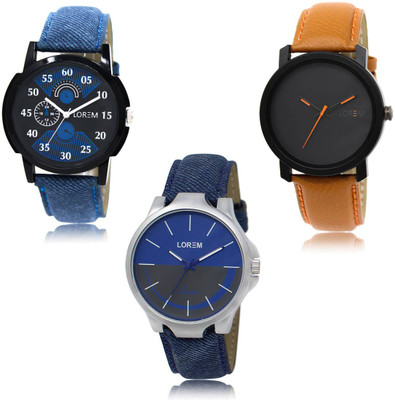 LOREM Analog Watch  - For Men
