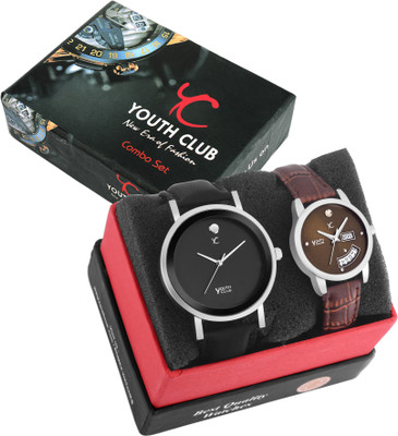 

Youth Club COMBO-D17C COMBO OF 2 Watch - For Men & Women
