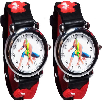 

PureDeals Spiderman Kids Watch (PureDeals) (Also best for Birthday gift and return gift for kids) Pack of 3, Watch - For Boys & Girls