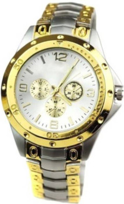 

kjenterprise Gold And Silver Watch 082 Watch - For Men