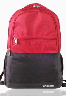 xotiwa REDB 30 L Backpack(Red, Black), White