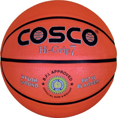 

Cosco Hi-Grip Basketball - Size: 7(Pack of 1, Multicolor)