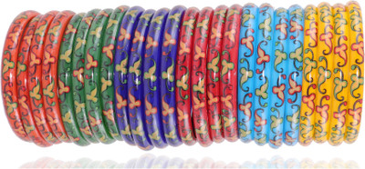 NMII Glass Bangle Set(Pack of 24)