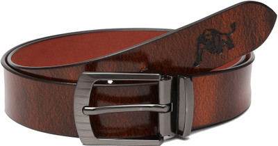 

Wild Buff Men Casual Brown Genuine Leather Belt