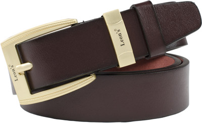 

Leon Men Formal, Casual Brown Genuine Leather Belt