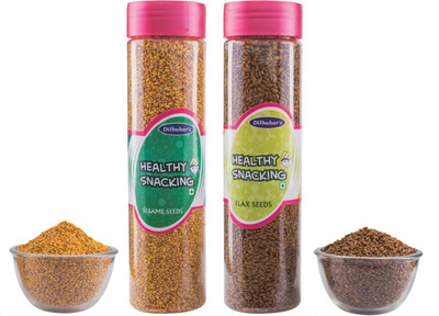 

Dilbahar Rosted Sesame, Flax Combo Salted Mouth Freshener(Pack of 2)