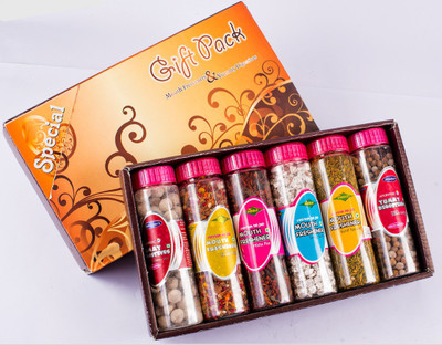 

Dilbahar Special Gift Pack Fruit-flavored Mint, Papaya, Fennel Mouth Freshener(Pack of 6)
