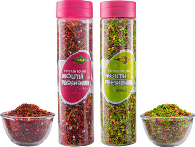 

Dizzle Red Mix Green Mix Fennel, Mint Mouth Freshener(Pack of 2)