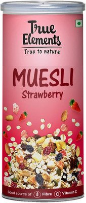 

True Elements Strawberry Muesli(400 g, Box)