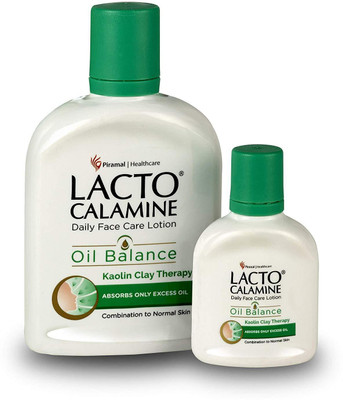 

lacto calamine Oil Balance Lotion 120ml, with Combination Skin Lotion, 30ml(150 ml)
