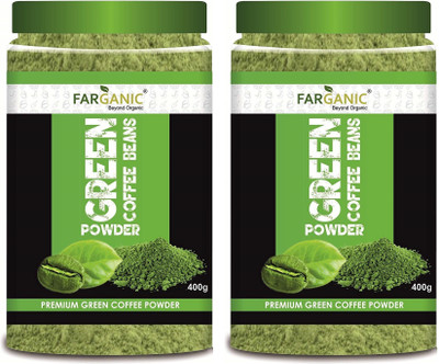 FARGANIC 100% Certified Organic Premium Arabica Green Coffee Powder for weight loss. Ideal for Health and Personal Care>Diet & Nutrition>Weight Management. Weight Loss ⦠(800 GR) Roast & Ground Coffee(2 x 400 g, Green Coffee Flavoured) FARGANIC 100% Certified Organic Premium Arabica Green Coffee Powder for weight loss. Ideal for Health and Personal Care>Diet & Nutrition>Weight Management. Weight Loss ⦠(800 GR) Roast & Ground Coffee(2 x 400 g, Green Coffee Flavoured)