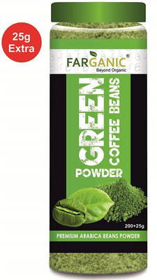 FARGANIC GREENCOFFEEPOWDER 200 Roast & Ground Coffee 225 g(Green Coffee Flavoured)