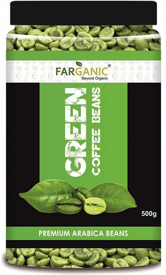 

FARGANIC 100% Certified Organic Premium AAA Quality Arabica Green Coffee Beans. Ideal for Health and Personal Care>Diet & Nutrition>Weight Management. Weight Lossâ¦ (500 GR) Roast & Ground Coffee 500 g(Green Coffee Flavoured)