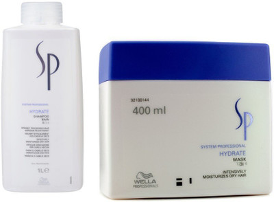 

Wella Professionals Sp Hydrate Shampoo With Mask(Set of 2)