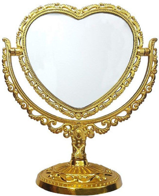 

EKAN Professional Beauty Makeup Cosmetic Mirror For Home ANd Salon Use, Golden