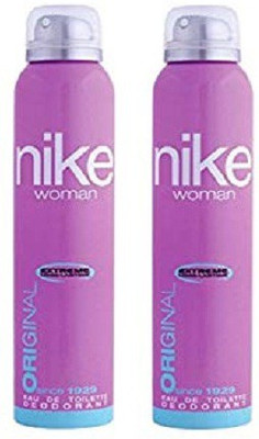 

Nike Original Deodorant for Women, 200ml Deodorant Spray - For Women(200 ml, Pack of 2)