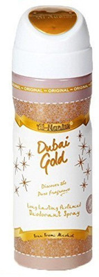 Al Nuaim Dubai Gold Deodorant Spray  -  For Men(200 ml)