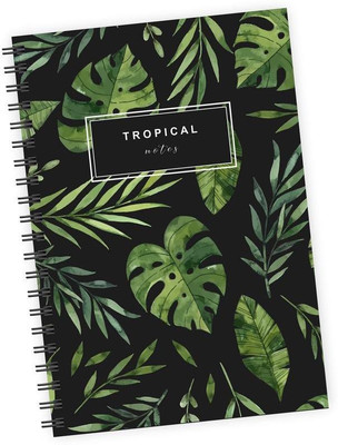 

Dpotli A5 Diary(Tropical Notes, Multicolor)