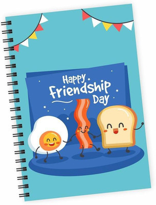 

Dpotli A5 Diary(Happy Friendship Day, Multicolor)