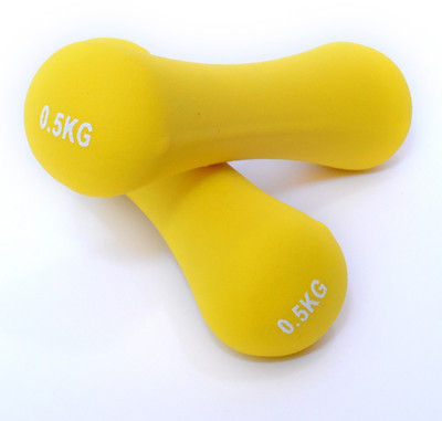 

Fit24 Fitness 0.5 kg Dumbbell Pair Fixed Weight Dumbbell(1 kg)
