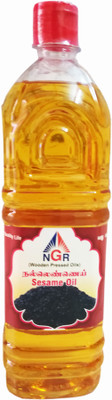 

NGR Wooden Pressed Sesame Oil Plastic Bottle(1000 ml)