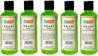 

khadi mart Herbal Aloe Vera Face Wash(210 ml)