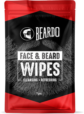 

Beardo Face & Beard Wipes For Cleansing & Refreshing(Pack of 10)