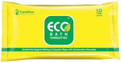 

ECO Bath Bathing and Refreshing Wipes Total 80 + 24 wipes = 104 wipes (8 Packs)(Pack of 104)