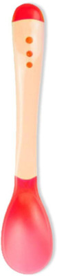 

Oziel Silicone Heat Sensitive Baby Spoon - Red, Silicone(Red)