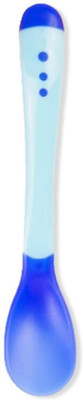 Oziel Silicone Heat Sensitive Baby Spoon - Red, Silicone(Blue)