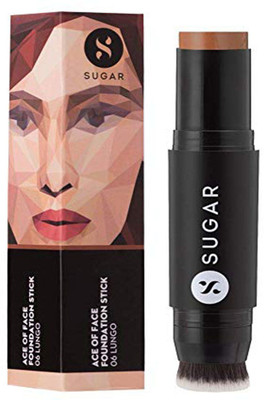 

Sugar Cosmetics Ace Of Face Foundation Stick - 06 Lungo Foundation(06 Lungo)