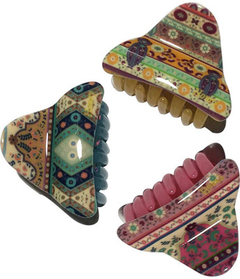 

New Arihant Traders New Arihant Traders- Premium Quality Hair Clutchers/Clips/Claws for Women & Girls (Multicolor- 3 pieces) Hair Claw, Hair Clip, Hair Accessory Set, Bun Clip, Back Pin(Multicolor)