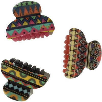 

New Arihant Traders New Arihant Traders- Premium Quality Hair Clutchers/Clips/Claws for Women & Girls (Multicolor- 3 pieces) Hair Accessory Set(Multicolor)