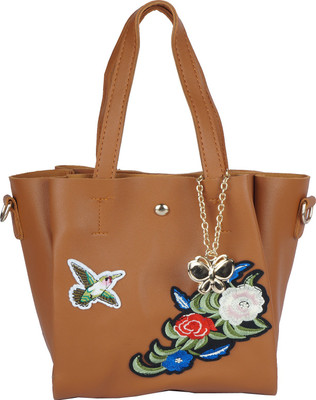 

Butterflies Shoulder Bag(Brown)
