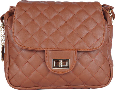 

Butterflies Sling Bag(Brown)