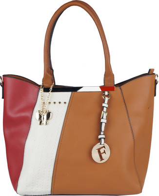 

Butterflies Hand-held Bag(Brown)