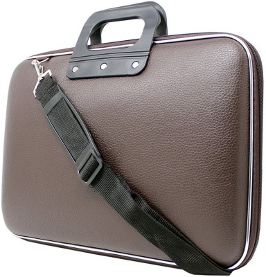 Ul-Faiz 15.6 inch Expandable Sleeve/Slip Case(Brown)