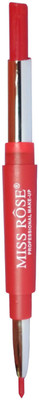 

Miss Rose Makeup Professional Lipstick & Liner 2 in 1 Pasion(Red)