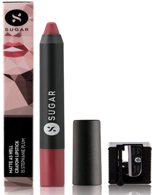 

Sugar MATTE AS HELL Crayon Lipstick 2.58 g With Sharpener (15 Stephanie Plum)((15 Stephanie Plum))