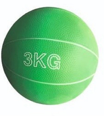 

Arnav Rubber Medicine Ball Exercise Soft, No Bounce Yoga Cross Fit Training Fitness Medicine Ball(Weight: 3 kg, Multicolor), Multicolour