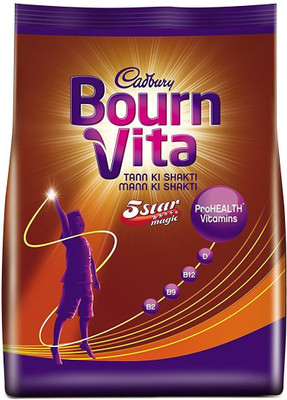 

Bournvita 5 Star Magic Pro-Health Chocolate Health Drink Refill (Pack of 4) 500 g(Pack of 4)