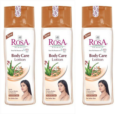 

rosa Body Care Lotion (pack of 3)(300 ml)