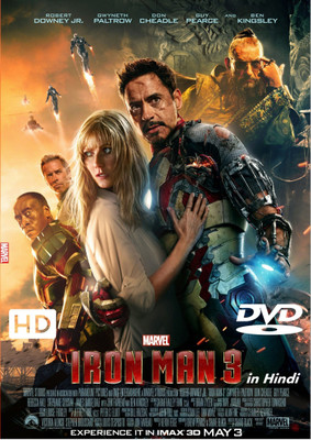 IRON MAN 3(DVD Hindi)