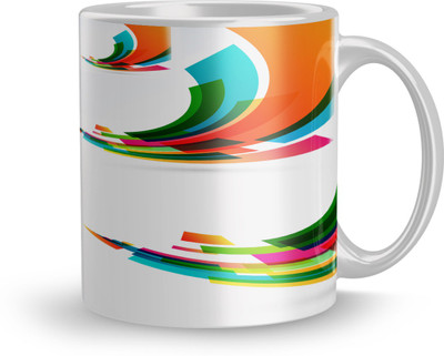 

Lovekushcart Mug317 Ceramic Mug(320 ml), Multicolor