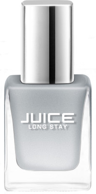 

juice Liquid Silver Long Stay Nail Colour | New York Collection | 11 ml. liquid silver